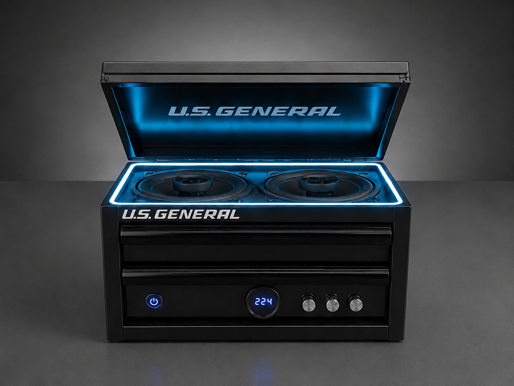 IRONBOX P5 Toolbox Speaker – 5Ah Battery with Pyle Speakers