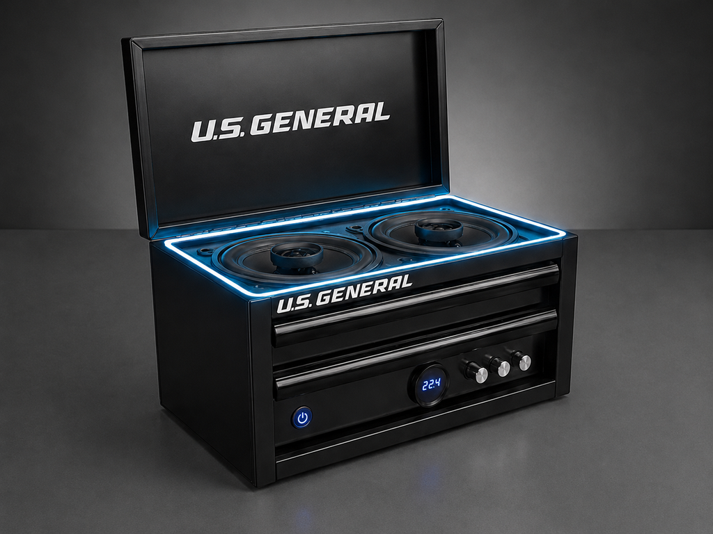 IRONBOX K10 – 10Ah Toolbox Speaker with Kicker Speakers
