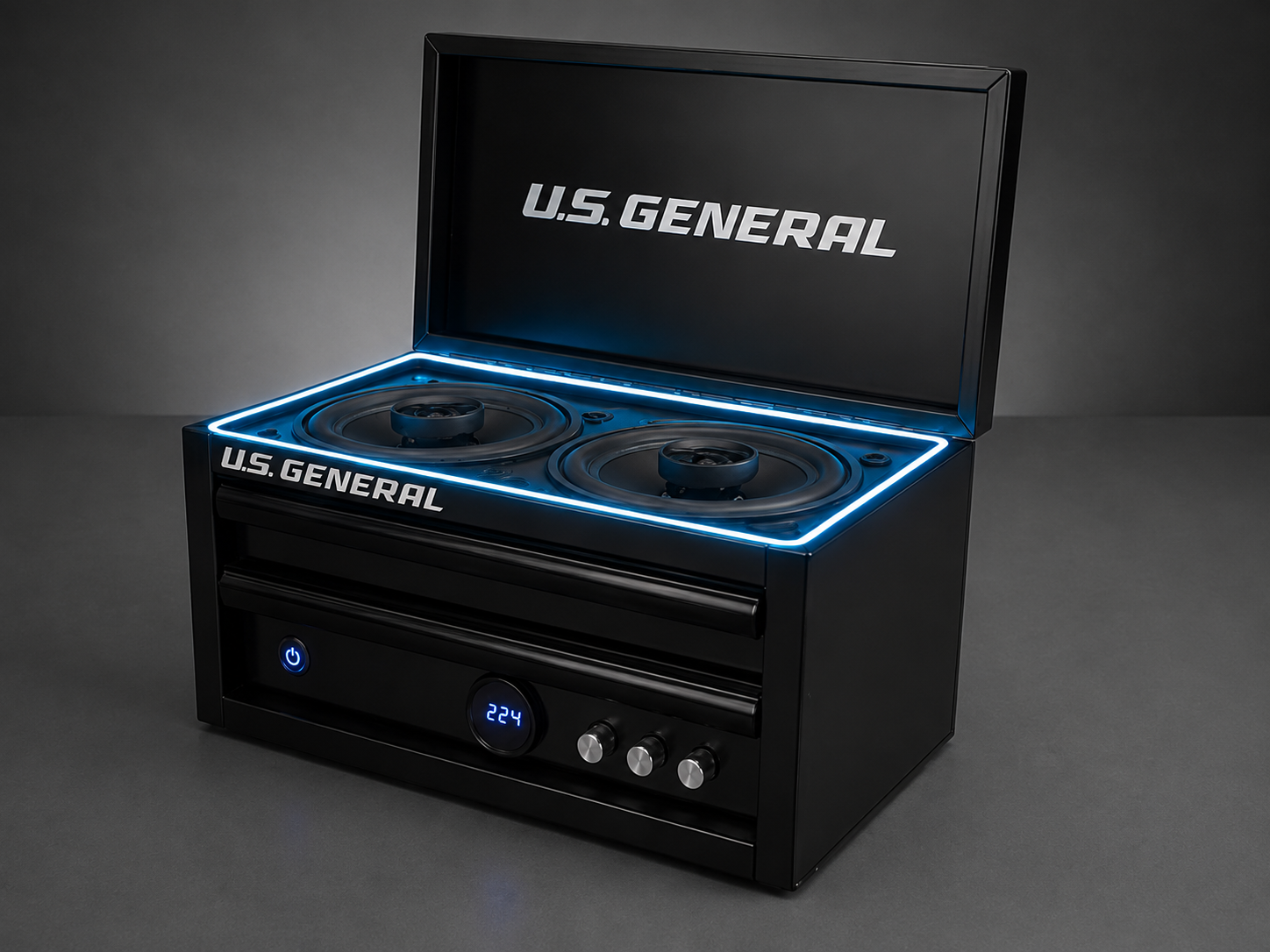IRONBOX K10 – 10Ah Toolbox Speaker with Kicker Speakers