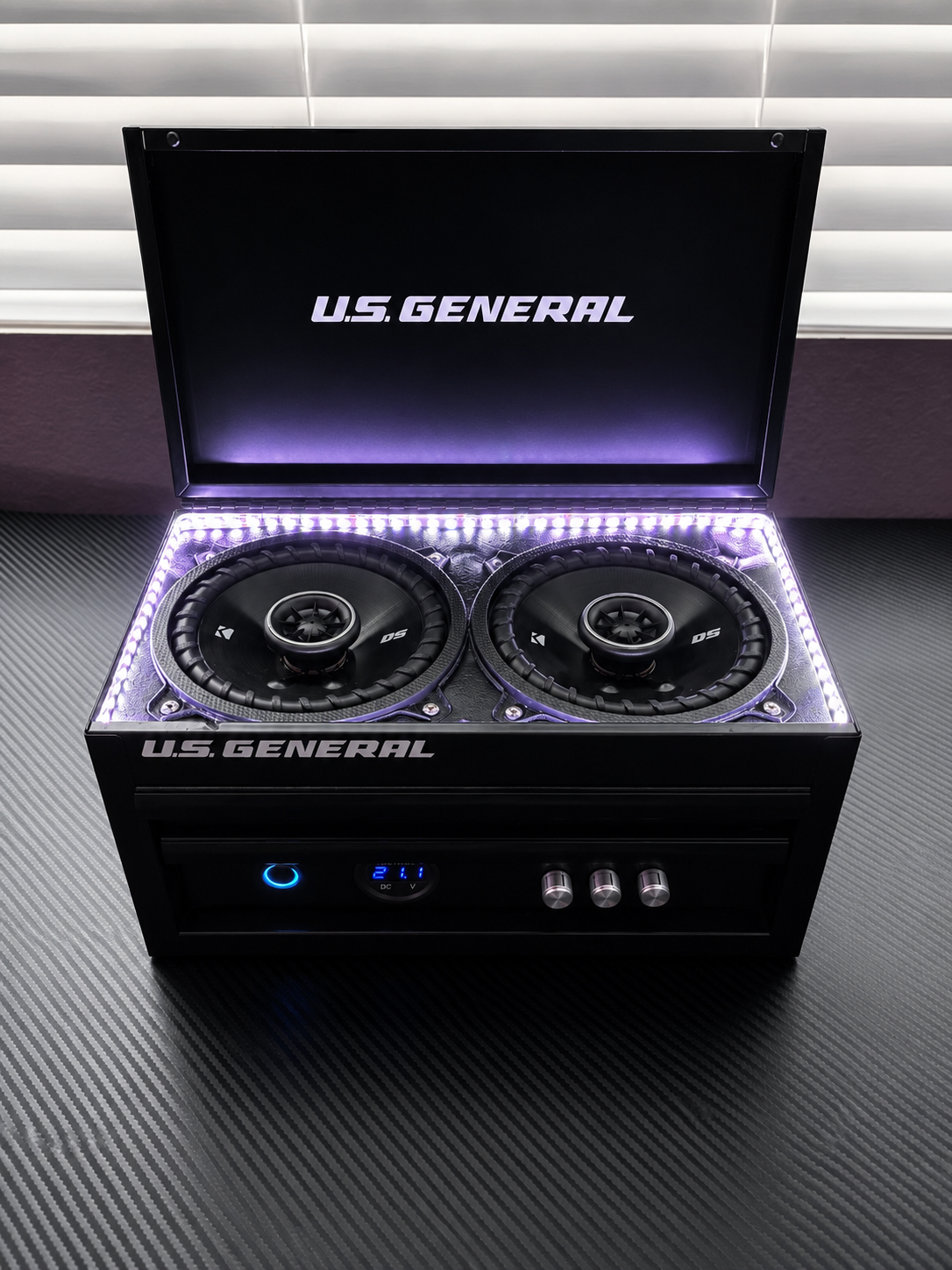 IRONBOX K10 – 5Ah Toolbox Speaker with Kicker Speakers