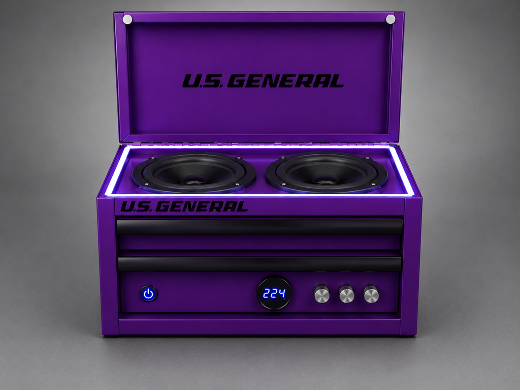 IRONBOX K10 – 10Ah Toolbox Speaker with Kicker Speakers